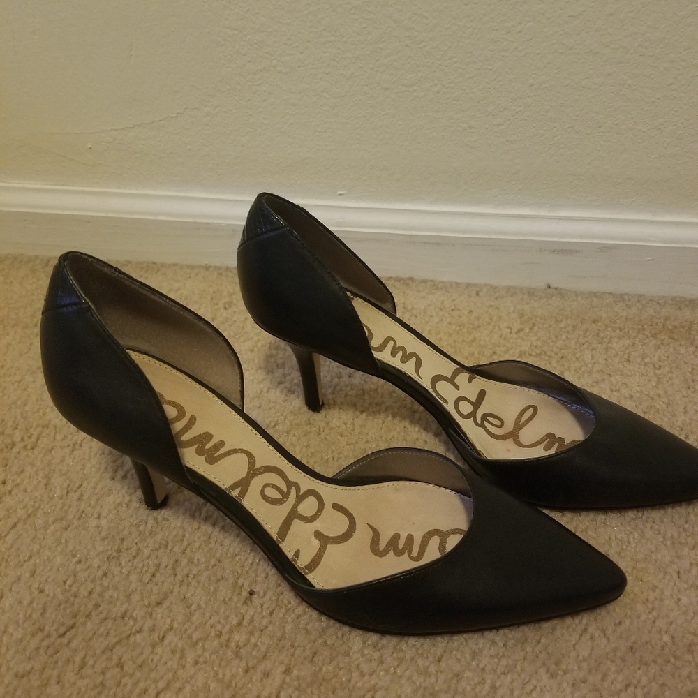 Sam Edleman black heels
